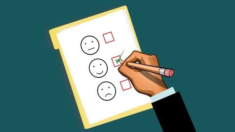 Illustration d’un questionnaire sur les émotions positives
