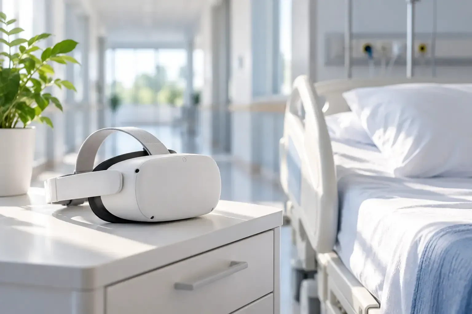 Réalité virtuelle en milieu hospitalier