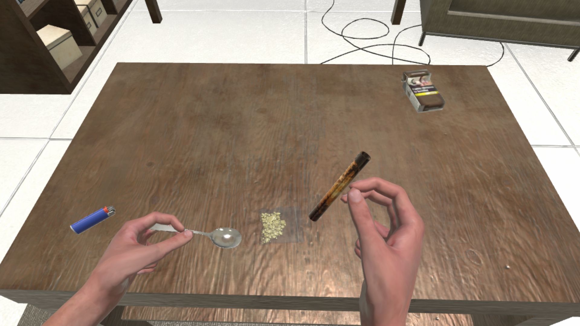 Simulation de prévention autour de la consommation de crack